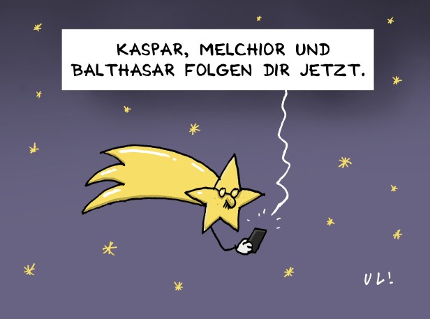 Heilige drei Könige, Weihnachtsstern4